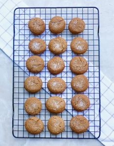 Ginger Crinkle Cookies
