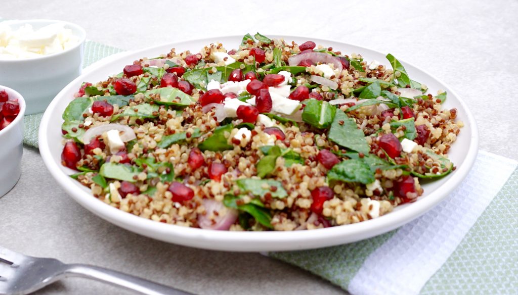 Pomegranate Quinoa Salad