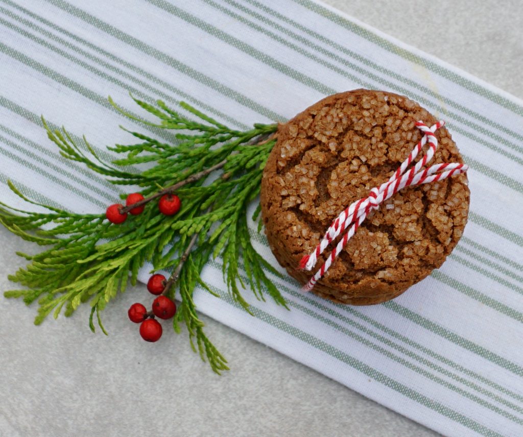 Ginger Crinkle Cookies