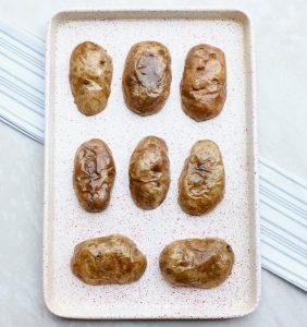 Oven Baked Potato Skins
