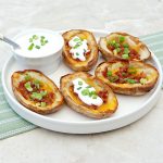 Oven Baked Potato Skins