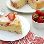 Strawberry Ricotta Cake