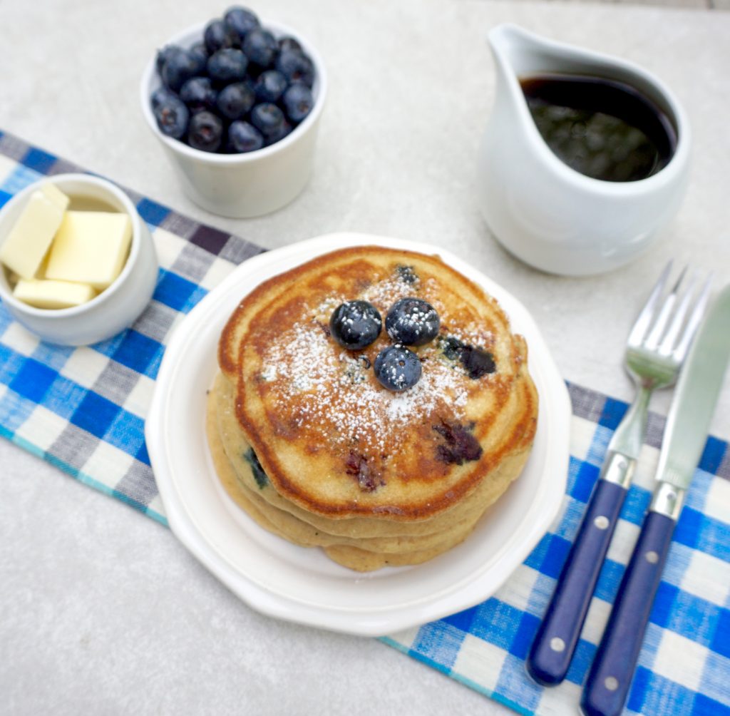 Blueberry Cinnamon Pancakes