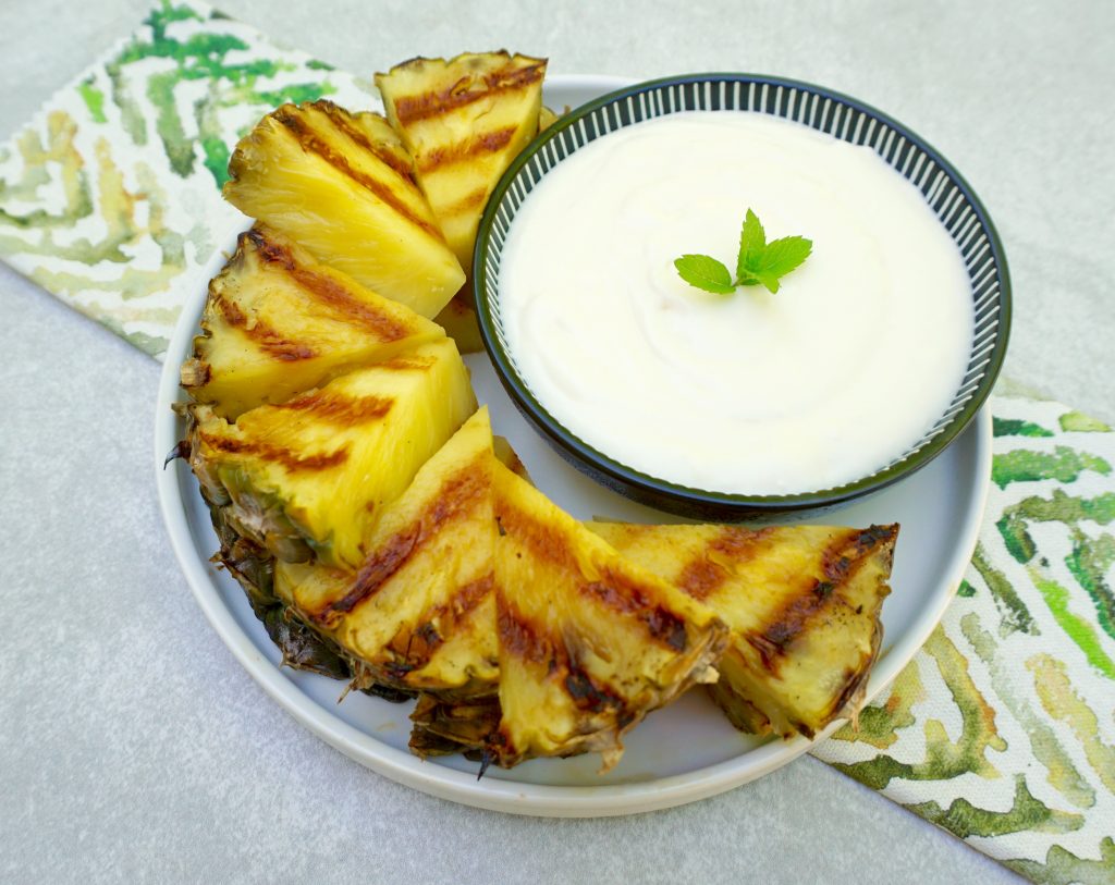 Grilled Pina Colada Pineapple