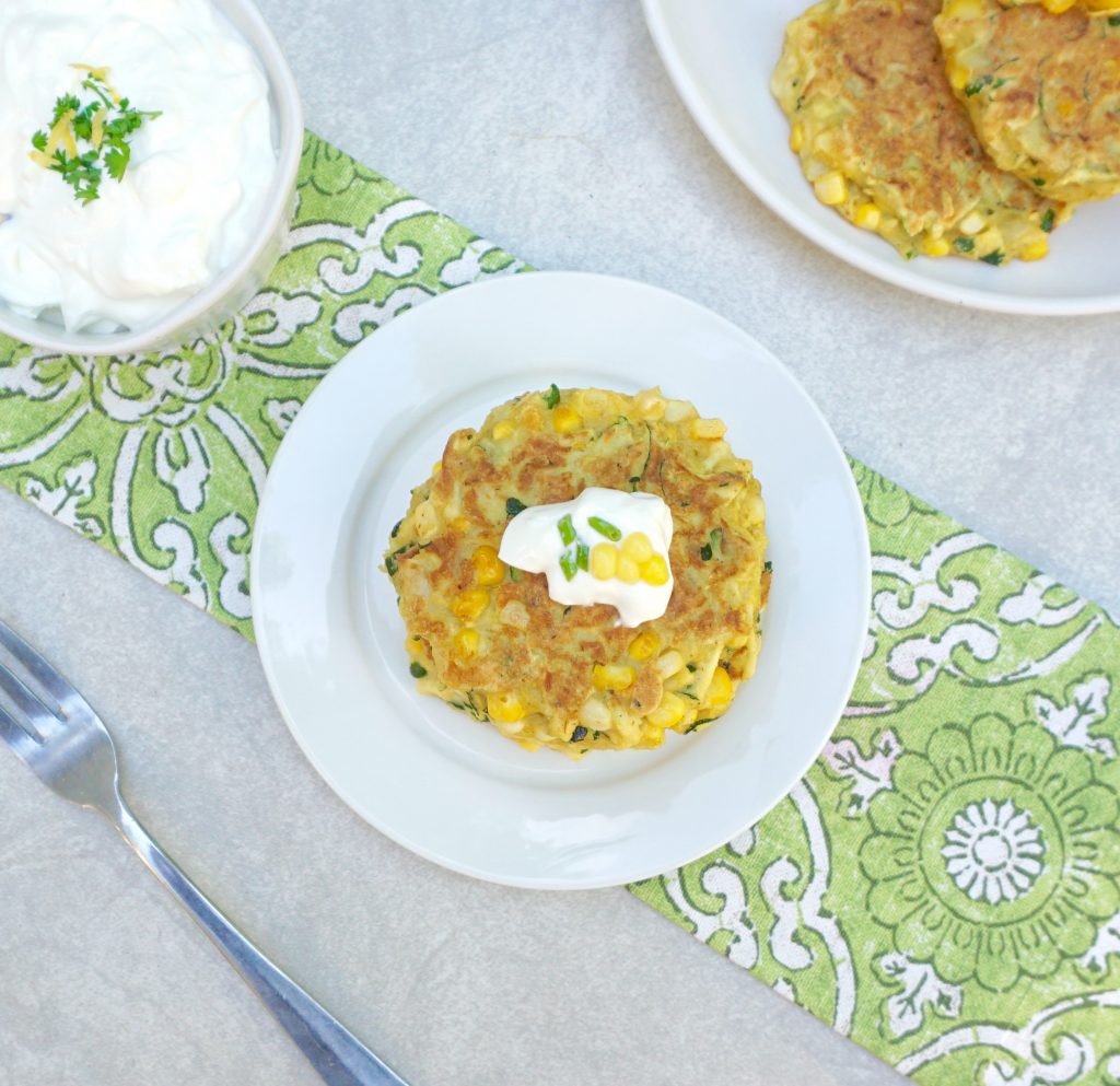 Zucchini Corn Fritters