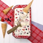 Berry No Churn Ice Cream