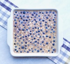 Blueberry Baked Oatmeal