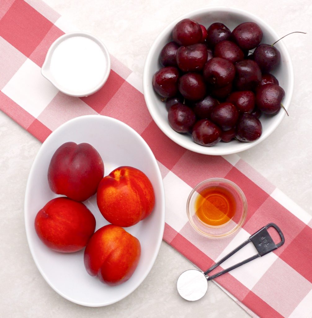 Cherry Nectarine Compote