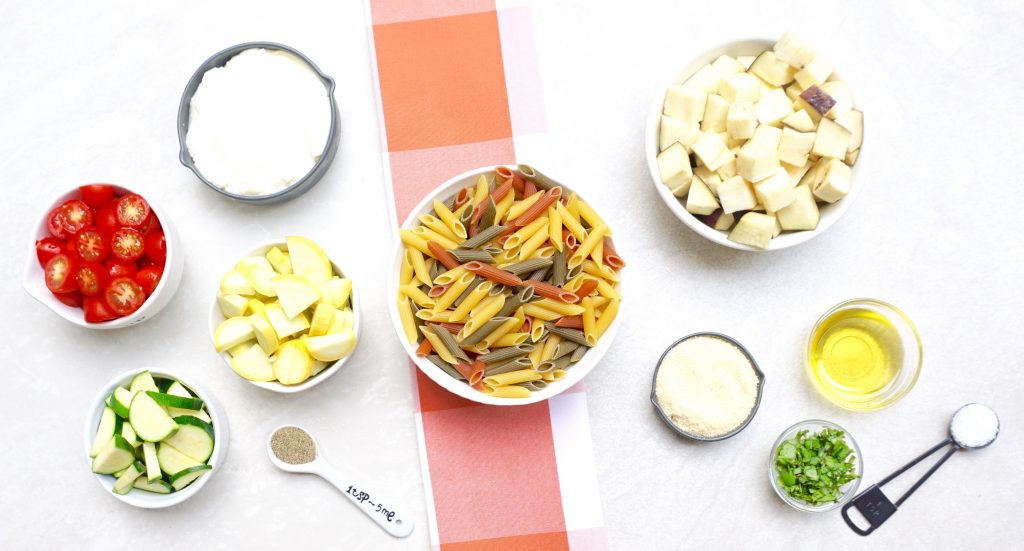 Roasted Summer Vegetable Penne