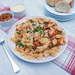 Tomato Chicken Bowtie Pasta