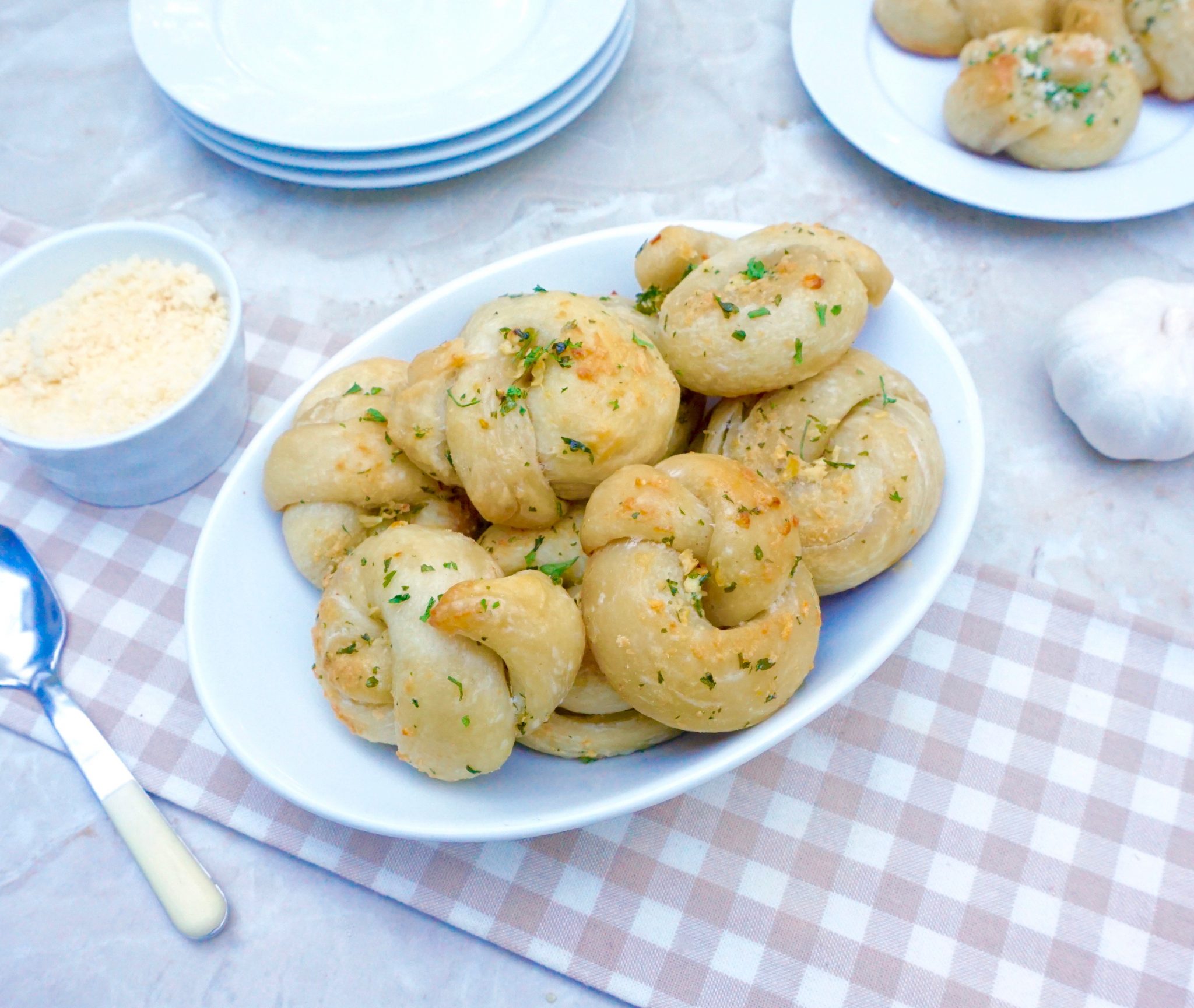 Garlic Knots are easy and flavorful pizza dough snacks