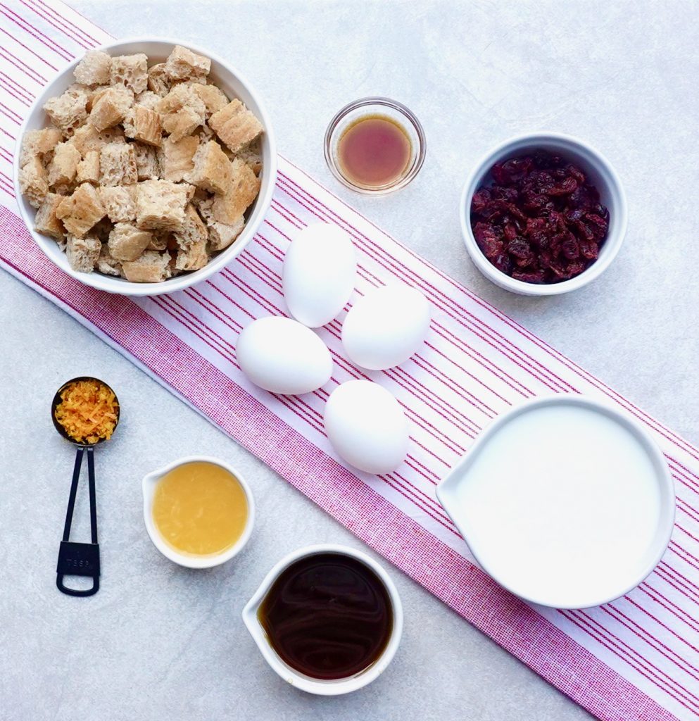 Cranberry Orange French Toast Bake