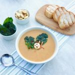 Turnip Crispy Kale Soup