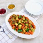 Roasted Butternut Brussel Sprout Salad