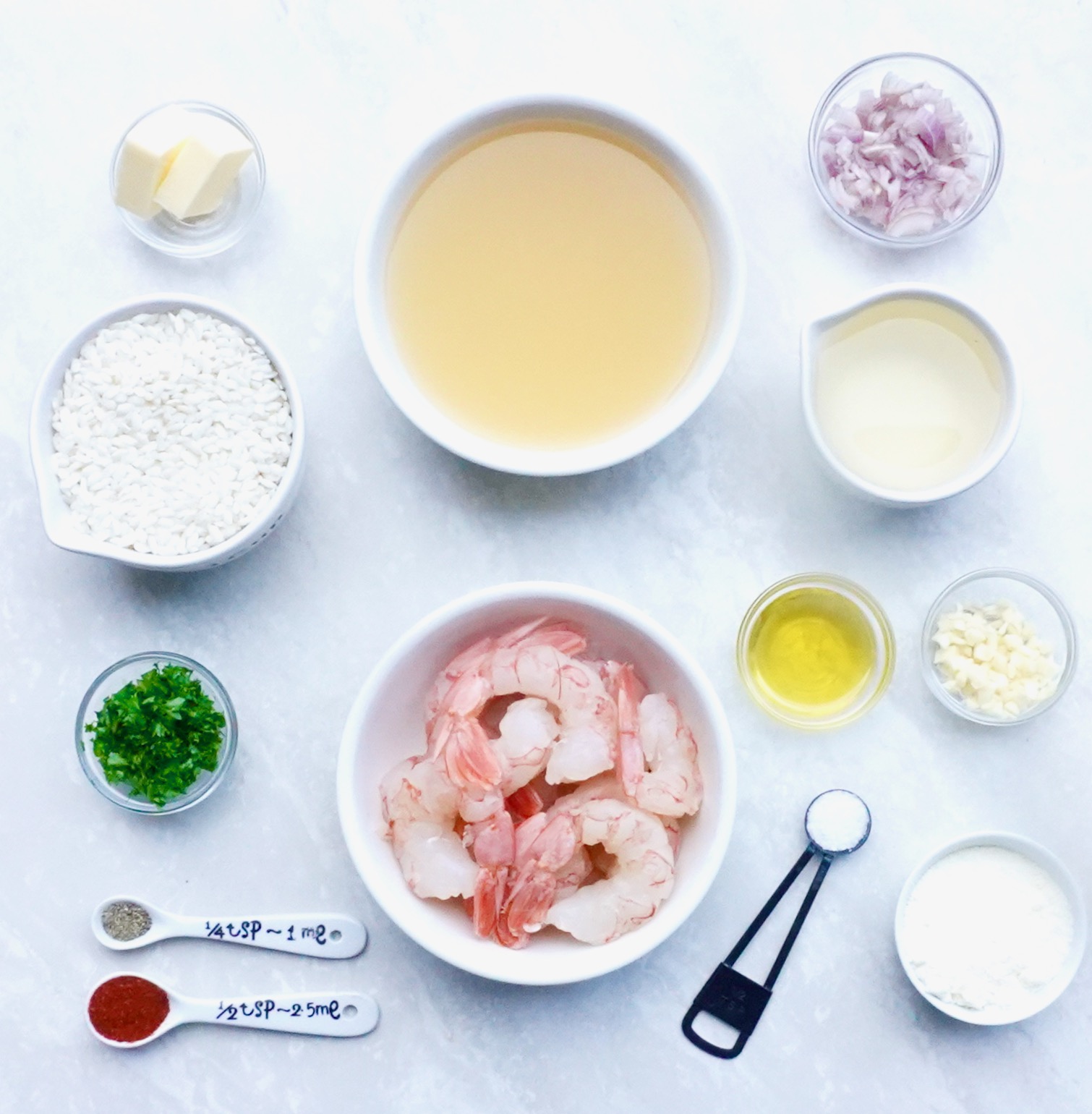 Easy Creamy Parmesan Roasted Shrimp Risotto Recipe