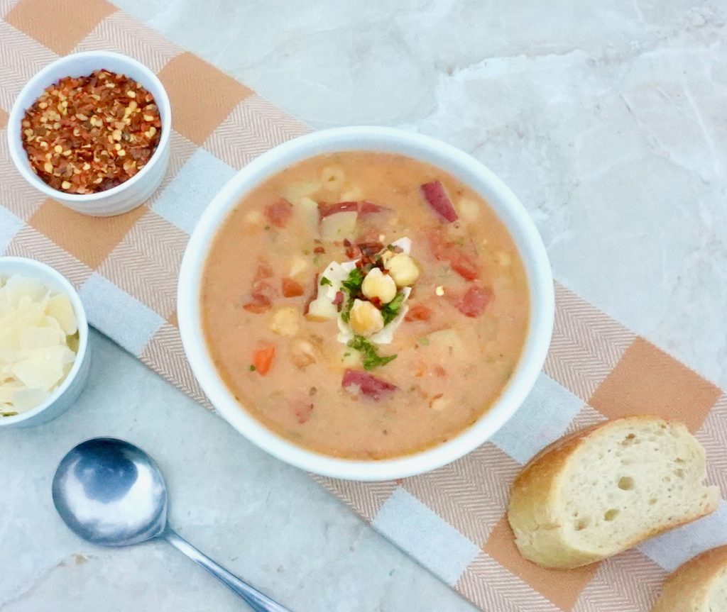 Chickpea Vegetable Soup