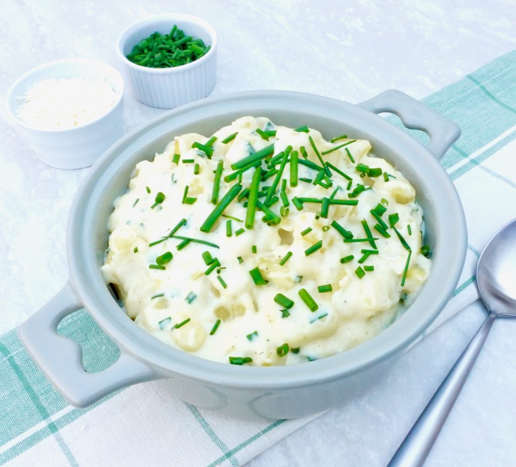 Cheesy Chive Potatoes