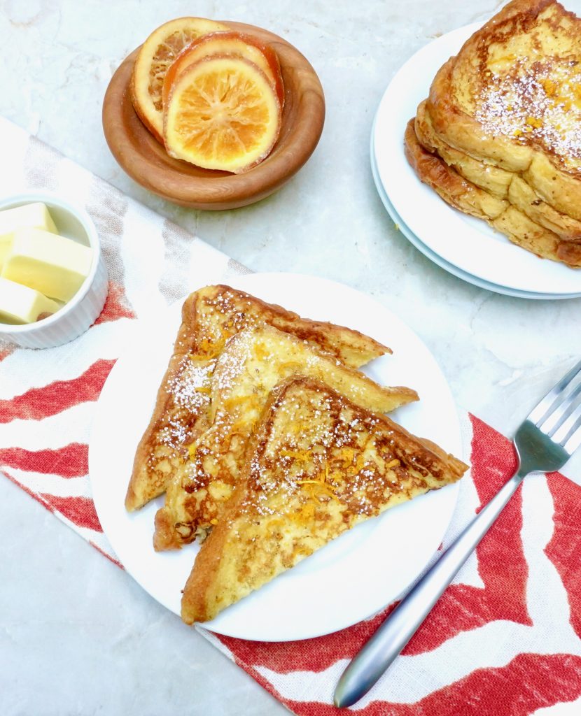 Orange Brioche French Toast