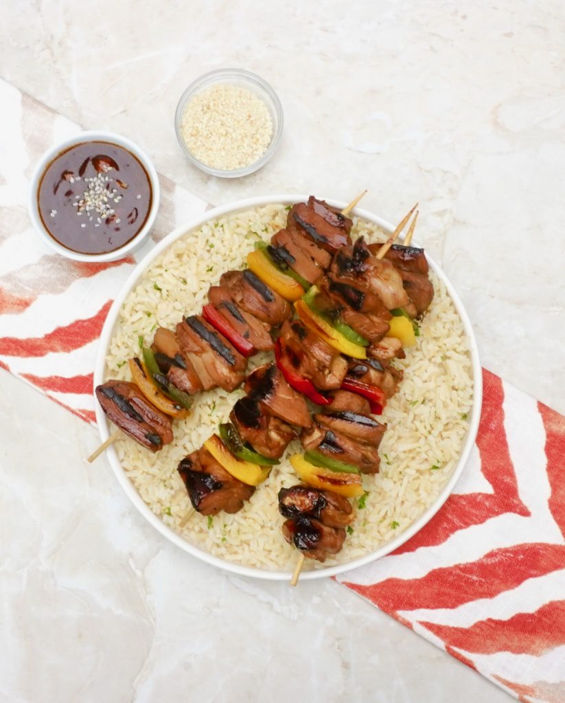 Honey Teriyaki Kabobs