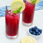 Blueberry Sparkling Lemonade