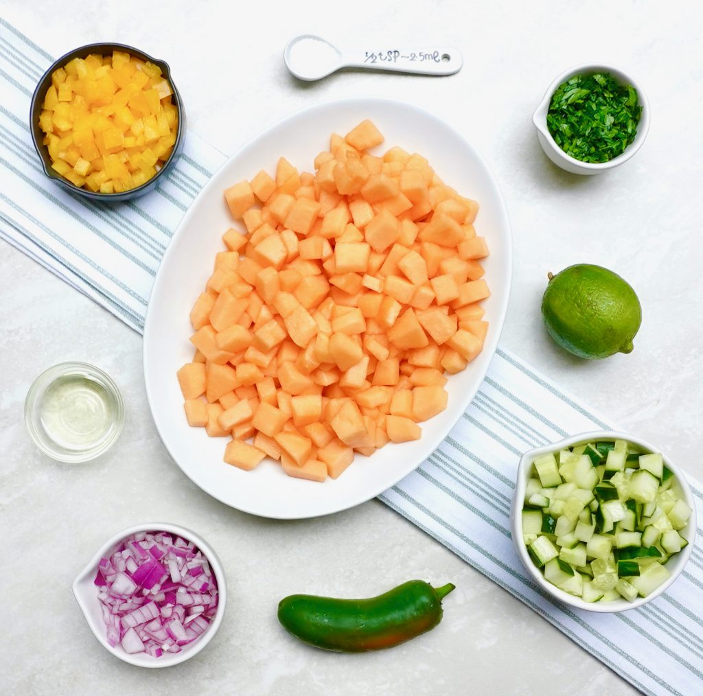 Cantaloupe Salsa