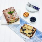 Blueberry Peach Ricotta Cake