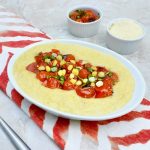 Burst Tomato Corn Polenta