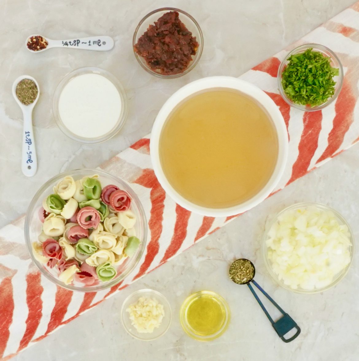 Sun Dried Tomato Tortellini Soup AnotherTablespoon