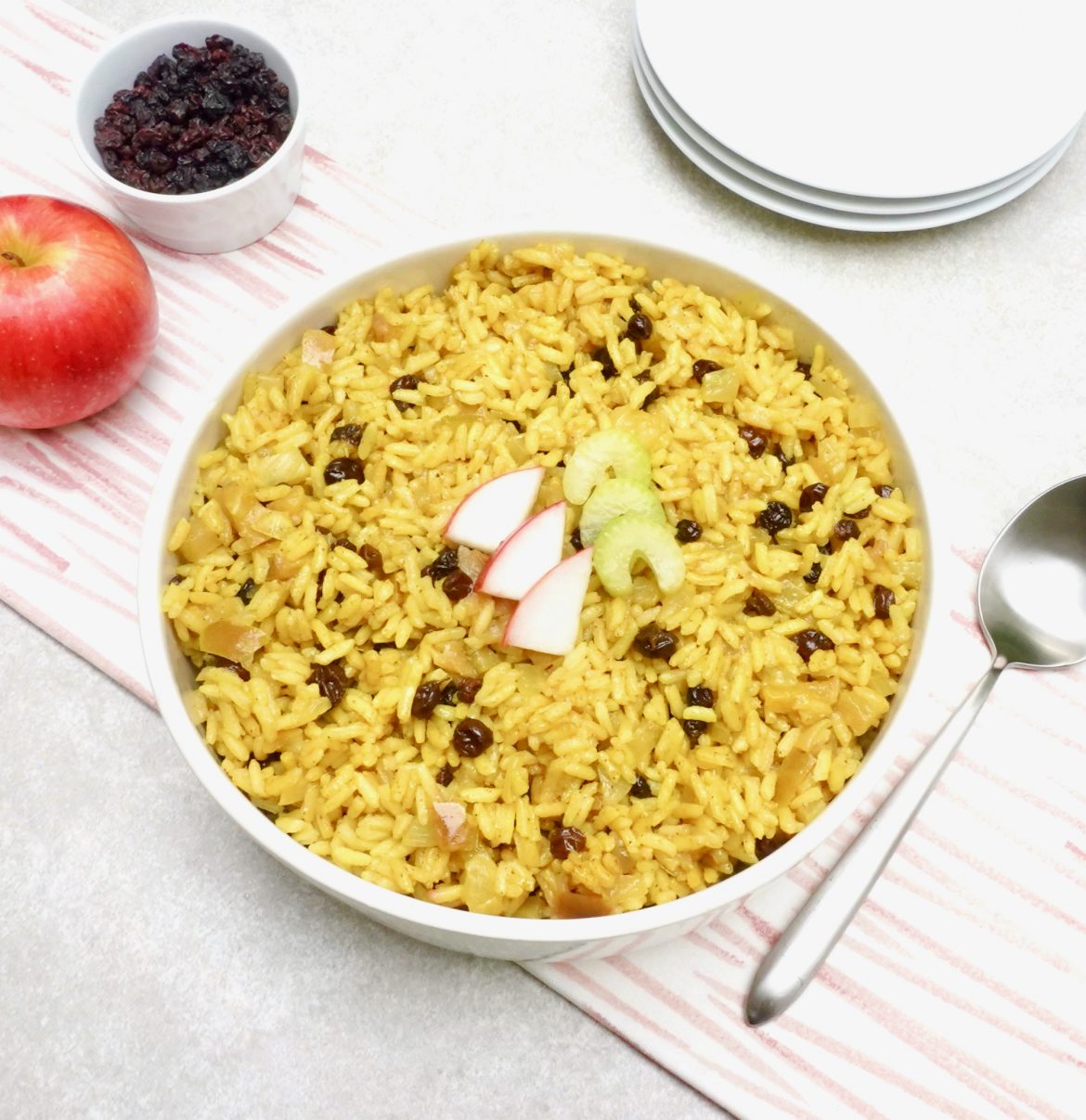 Curried Apple Rice