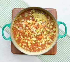 Lentil Brown Rice Soup