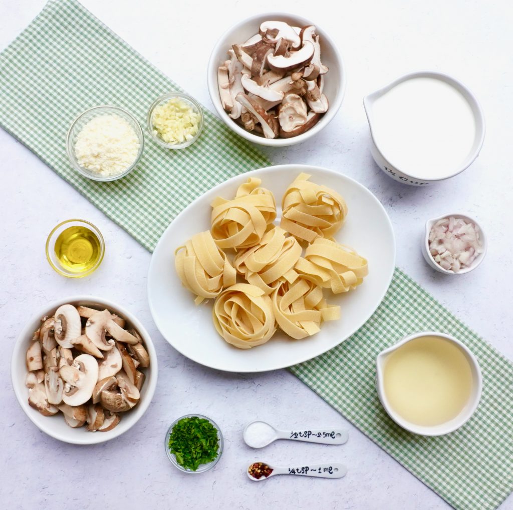 Creamy Mushroom Pappardelle