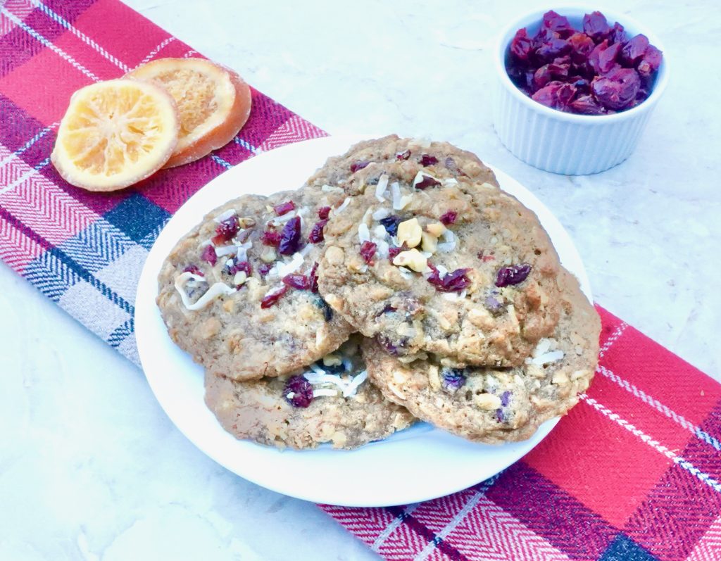 Cranberry Orange Kitchen Sink Cookies