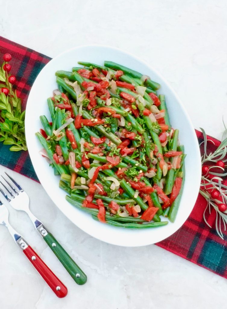 Red Pepper Green Beans