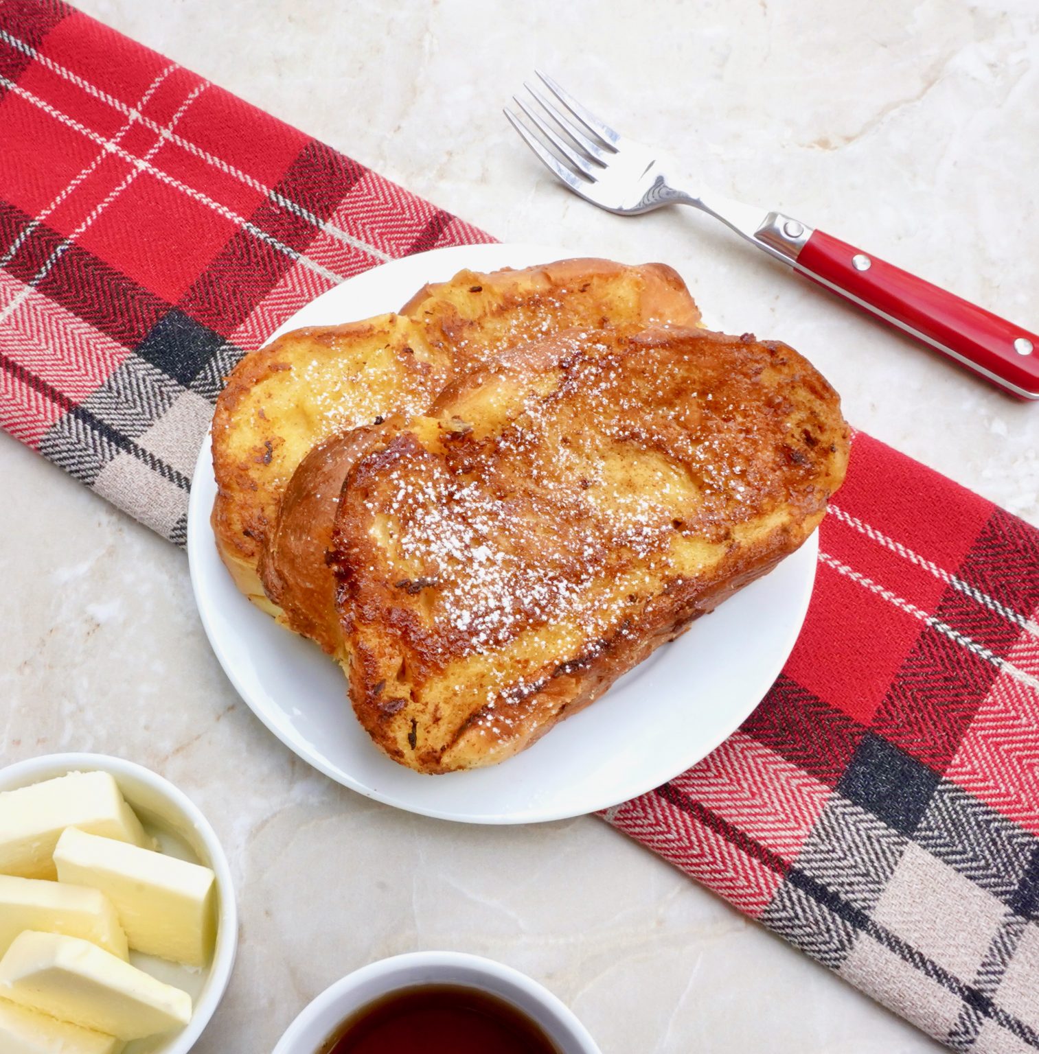 Easy Holiday Egg Nog French Toast Breakfast Recipe