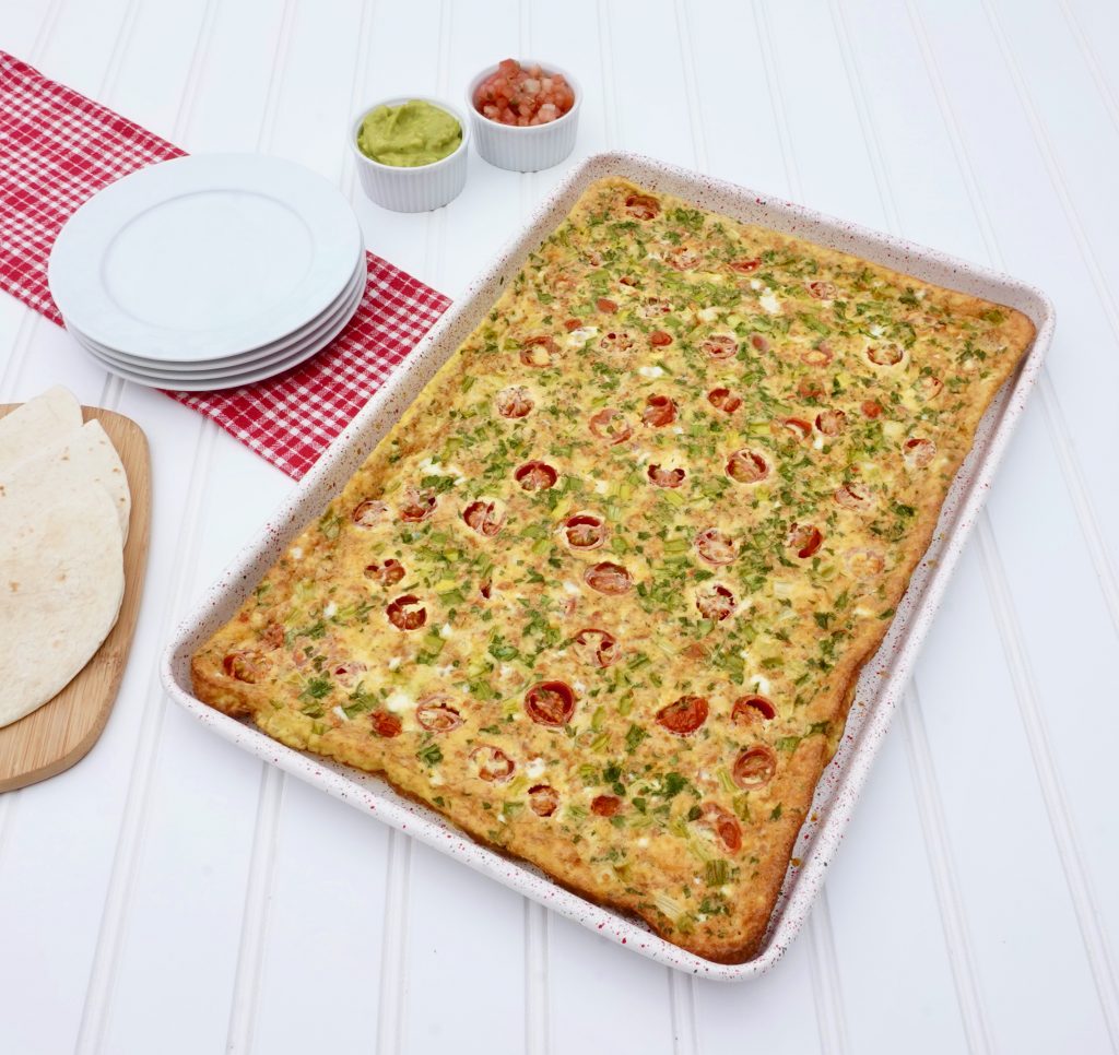 Mexican Sheet Pan Frittata