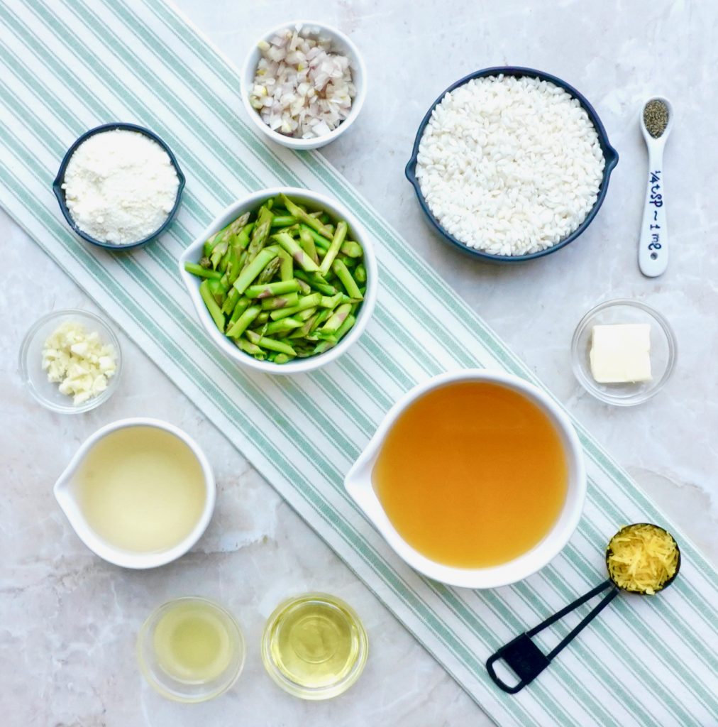 Lemon Asparagus Risotto