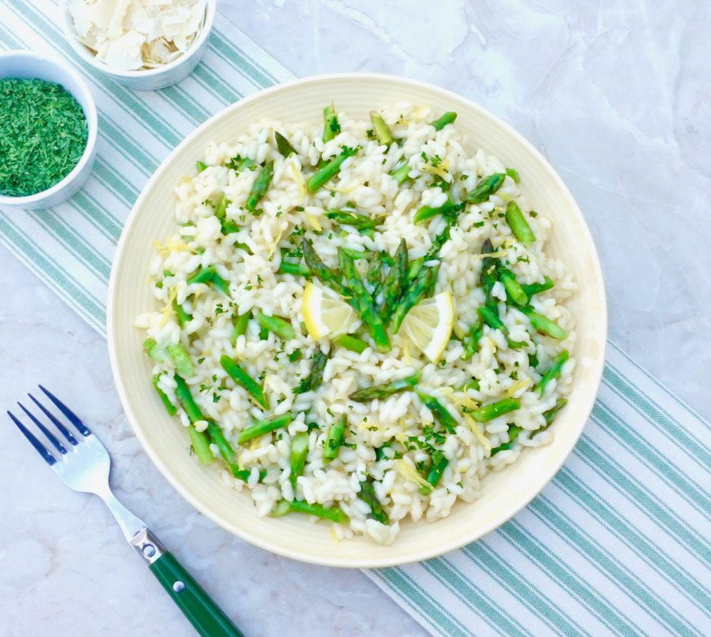 Lemon Asparagus Risotto