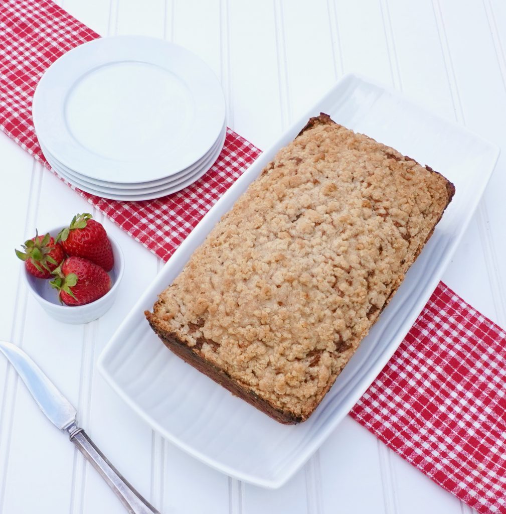 Strawberry Streusel Banana Bread