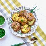 Crispy Chive Potatoes