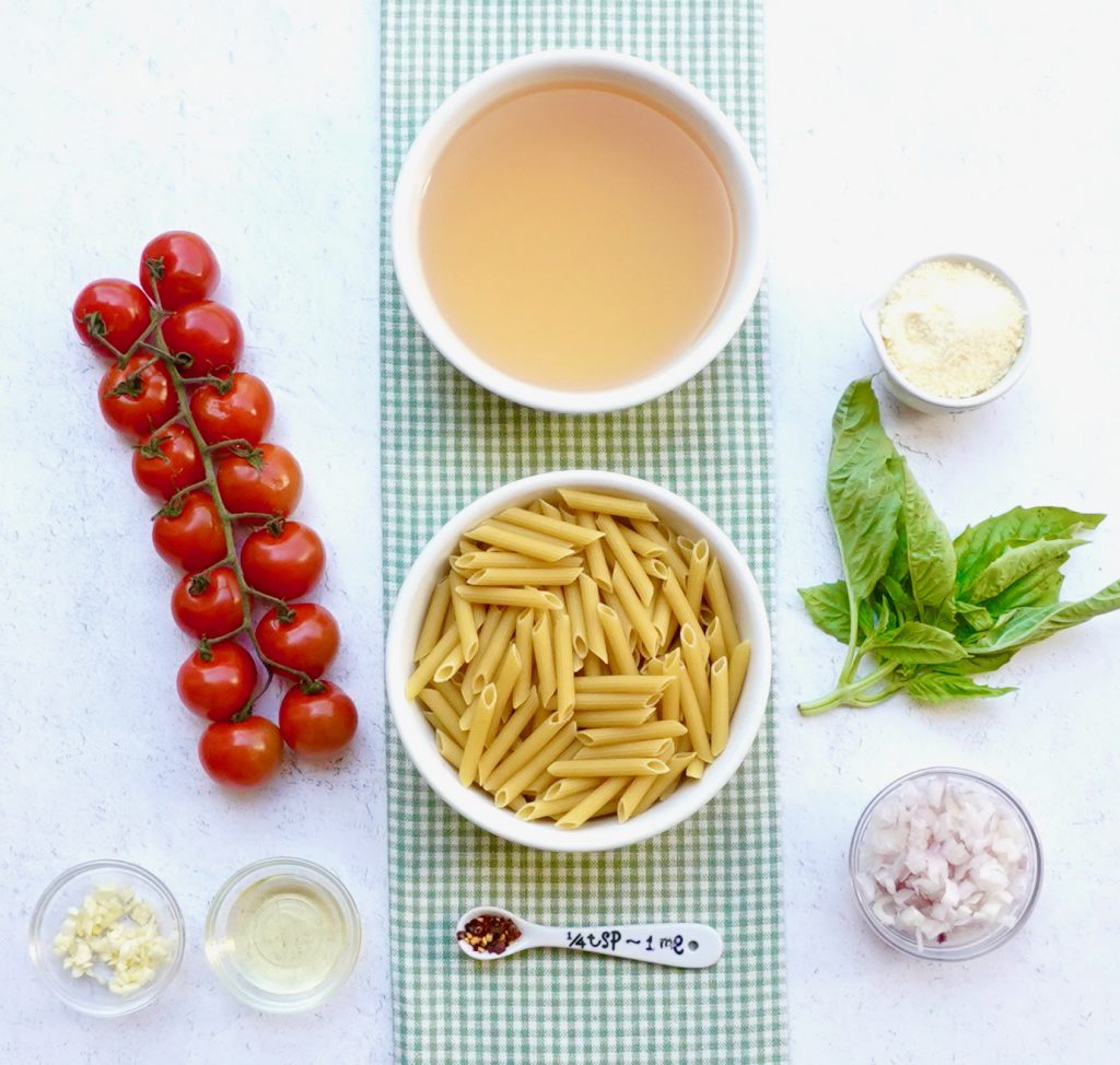 One Pot Tomato Basil Penne