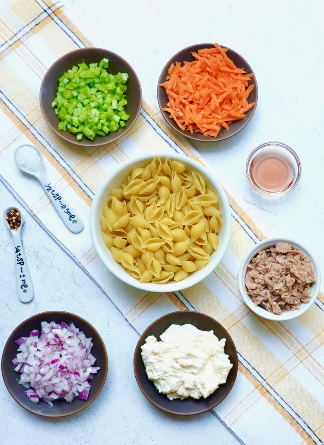 Italian Tuna Pasta Salad is hearty, fresh and flavorful