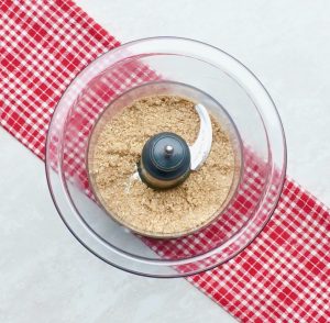 Crumble topping in food processor