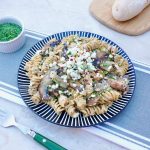 Mushroom Feta Rotini