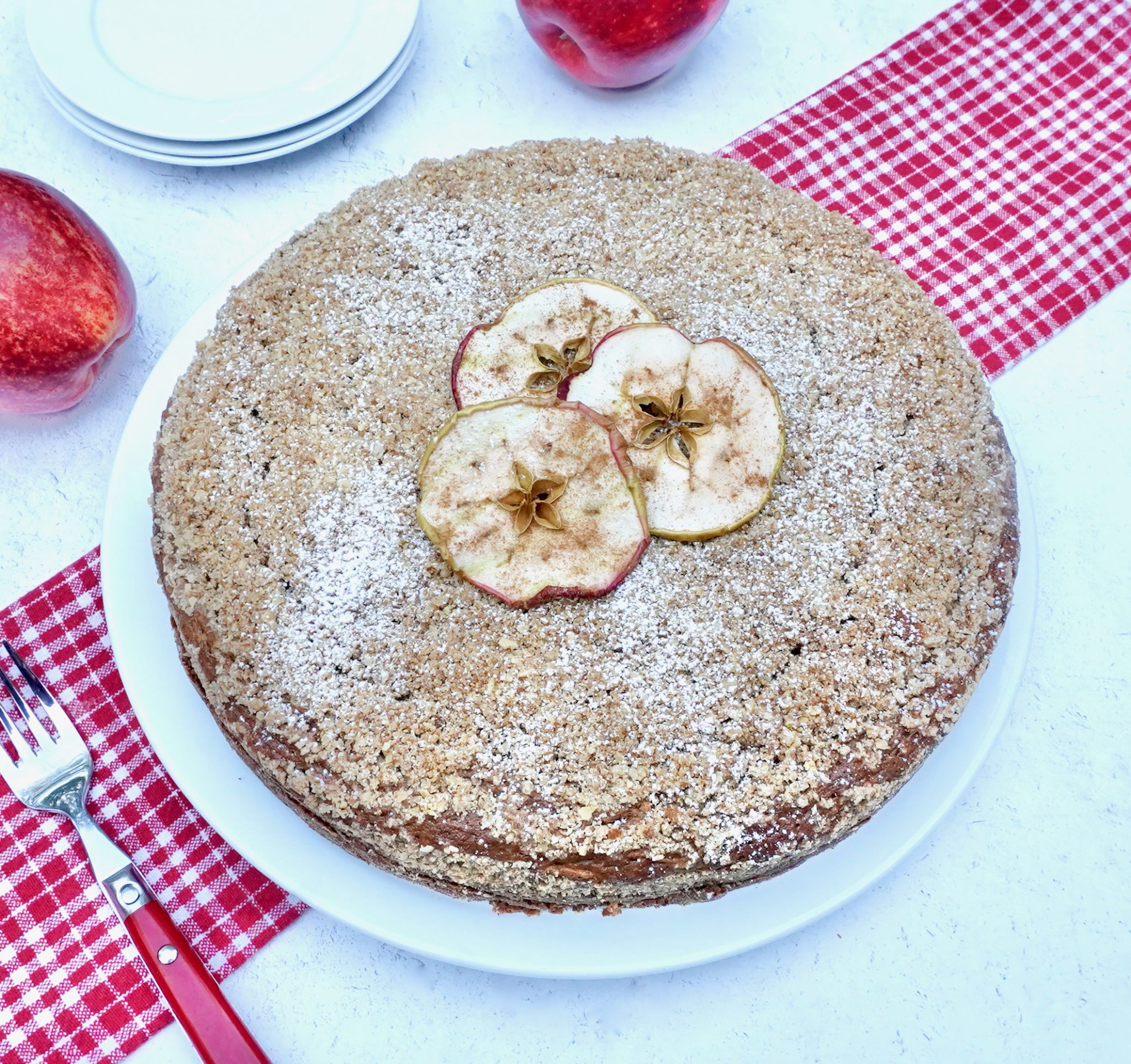 Applesauce Coffee Cake with Crumble Topping Recipe
