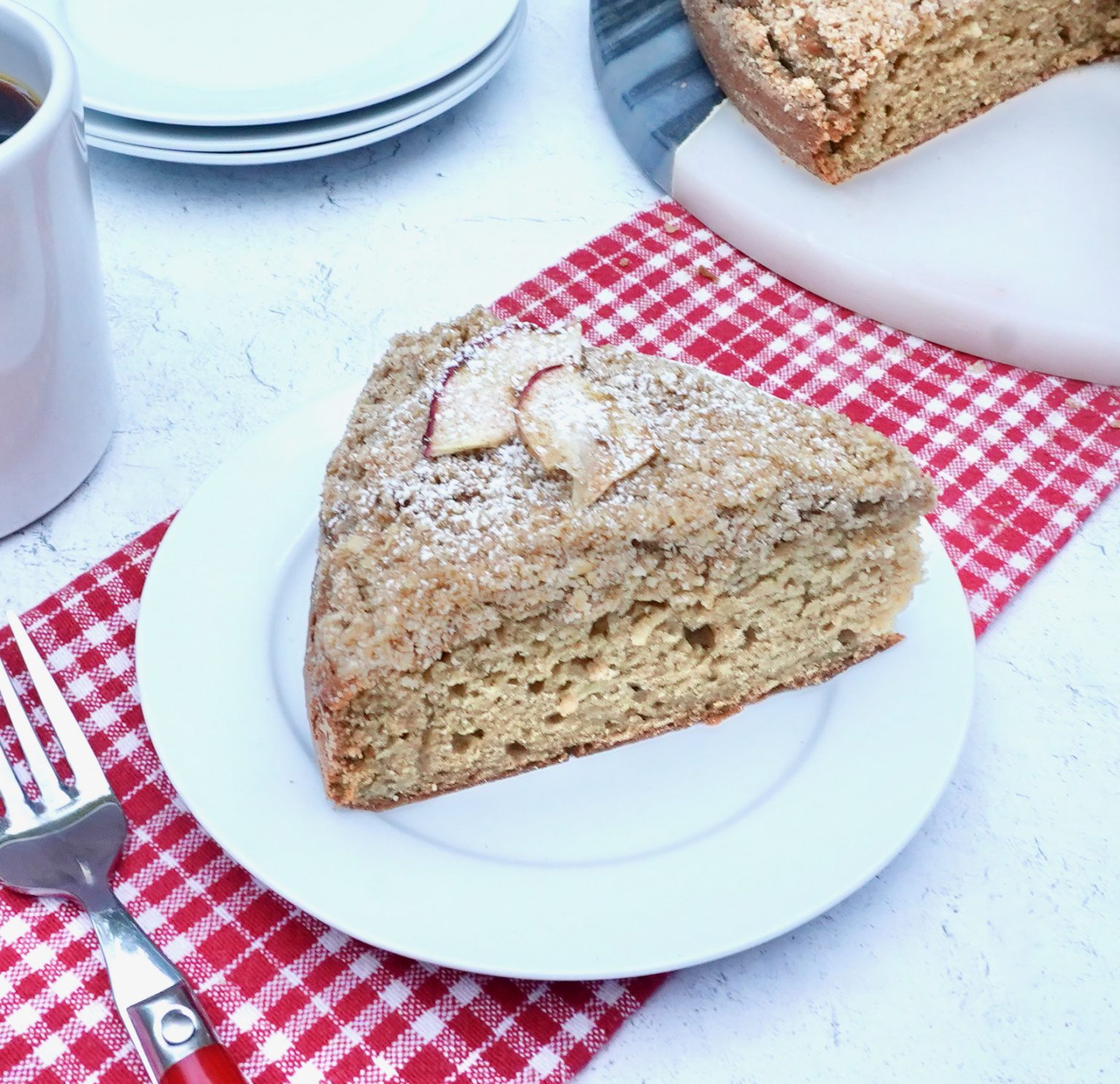 Applesauce Coffee Cake with Crumble Topping Recipe