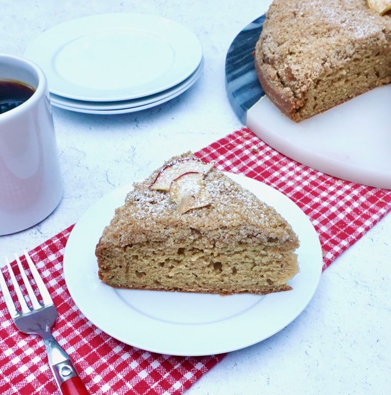 Applesauce Coffee Cake is a moist and flavorful cake.