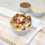 Chocolate Condensed Milk Bread Pudding Sauce