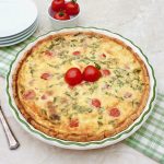 Tomato Basil Quiche