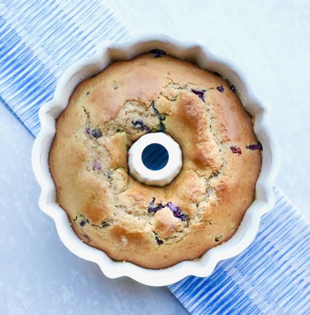 Blueberry Pancake Bundt Cake Easy One Bowl Recipe