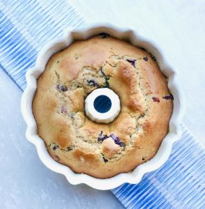 Blueberry Pancake Bundt Cake